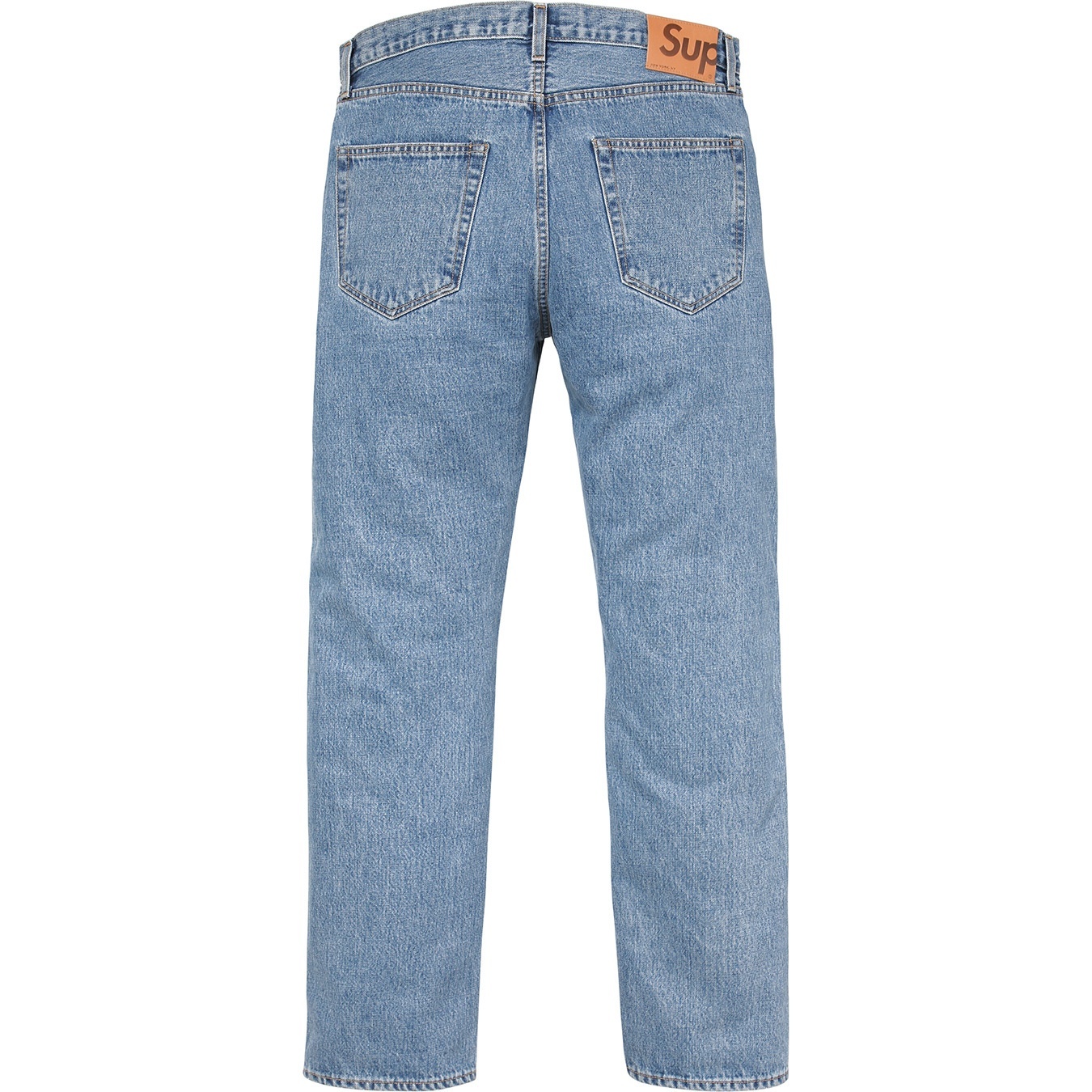Stone Washed Slim Jeans view 3